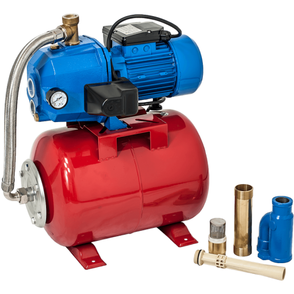 Ejektor-hydroforpumpe Gmax AUTOJET DP550 – flow 1,5 m³/t, effekt 0,75 kW, løftehøjde 60 m | Hydrofor | Vandpumpe |