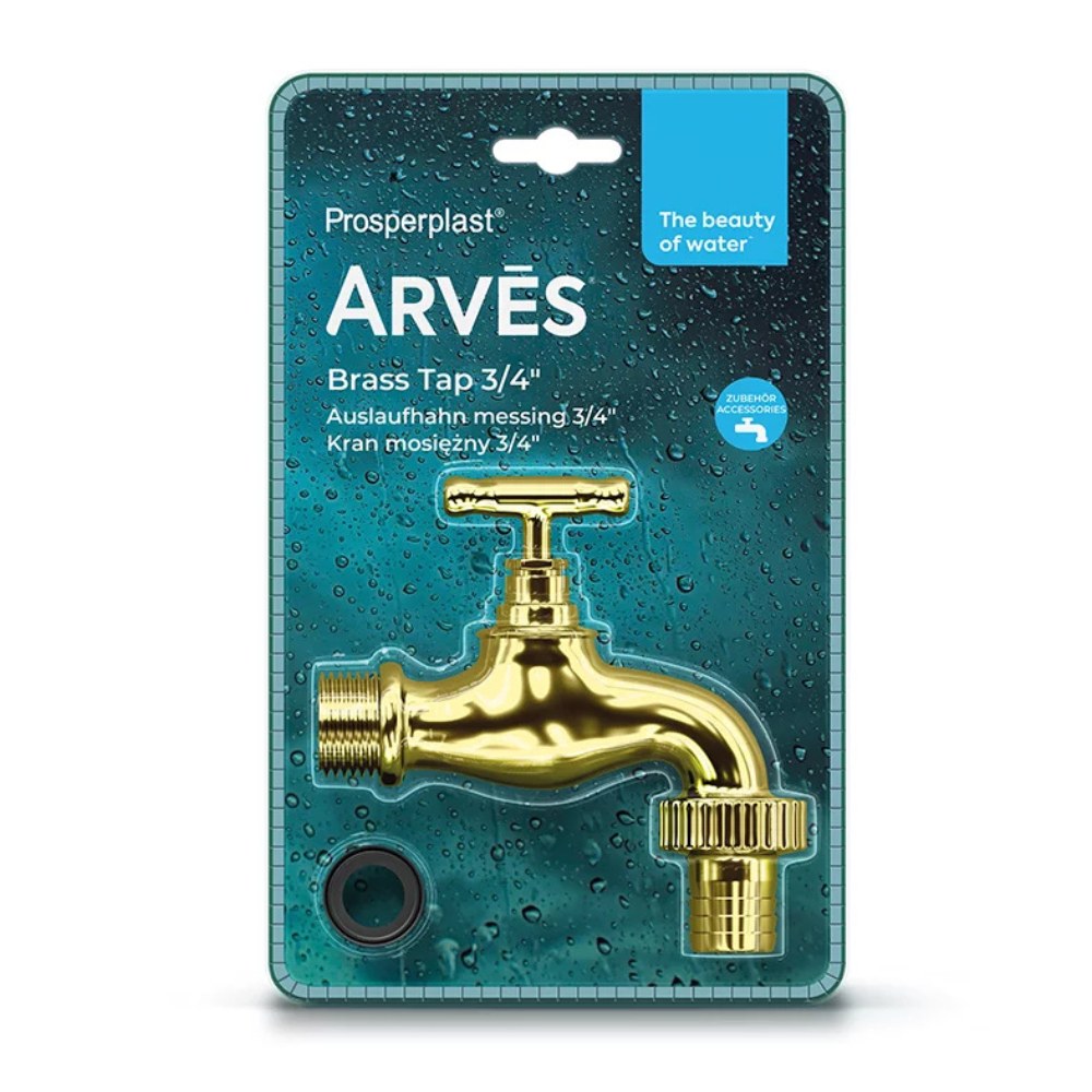 Prosperplast 3/4″ Gul hane til Regnvandsbeholdere |  |  |
