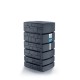 Regnvandsbeholder Prosperplast Arves Tower Stone, 500L, Antracit | Regnvandsbeholdere | Vandtanke |