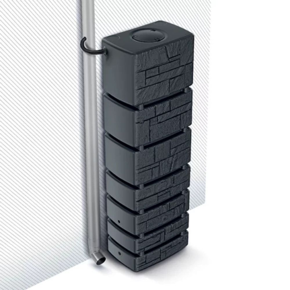 Regnvandsbeholder Prosperplast Arves Tower Stone, 350L, Grå | Regnvandsbeholdere | Vandtanke |