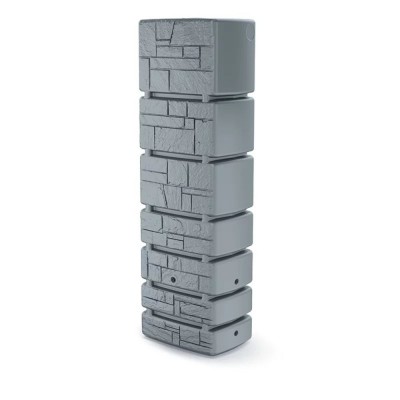 Regnvandsbeholder HydroMoby Arves Tower Stone, 350L, Grå - HydroMoby