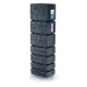 Regnvandsbeholder Prosperplast Arves Tower Stone  350L, Antracit | Regnvandsbeholdere | Vandtanke |