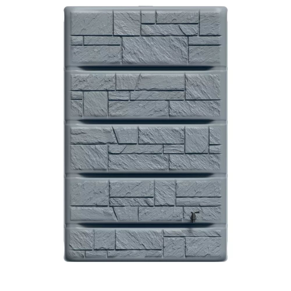 Regnvandsbeholder Prosperplast Arves Wall Stone, 400L, Grå | Regnvandsbeholdere | Vandtanke |