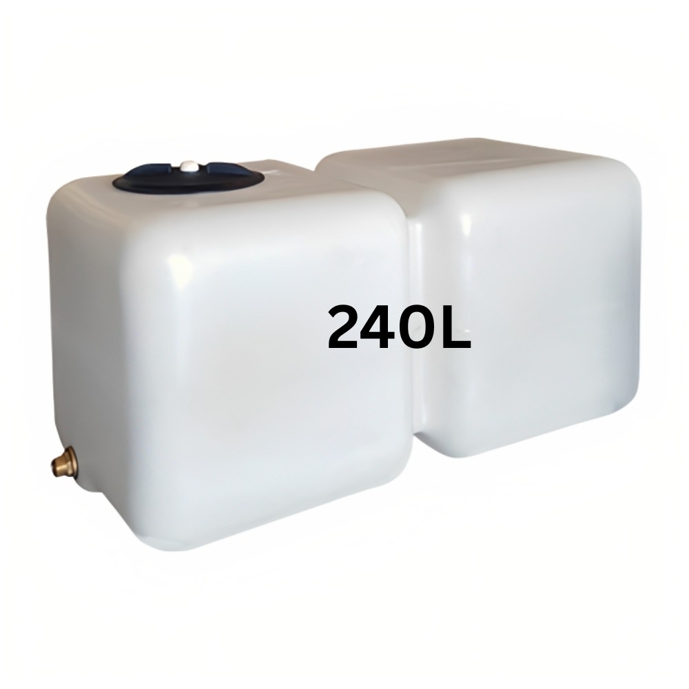 Vandtank til drikkevand HydroMoby AQUA S12, horisontal 240 L (hvid) | Vandtanke til drikkevand |  |