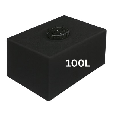 Vandtank til drikkevand HydroMoby SMALL S11, horisontal 100 L (sort) - Vandtanke