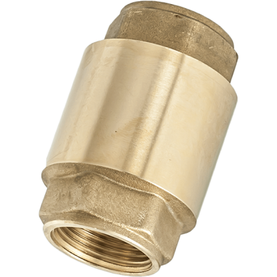 Fjederbelastet kontraventil med metalplade Hydro - messing - 0404884 - Størrelse (tommer): 1" - 
