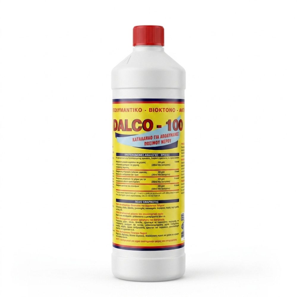 Desinfektionsmiddel til drikkevand og overflader Dalco-100, 1 liter |  |  |