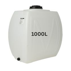 Hvid drikkevandstank 1000 liter