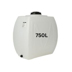 Hvid 750-liters drikkevandstank